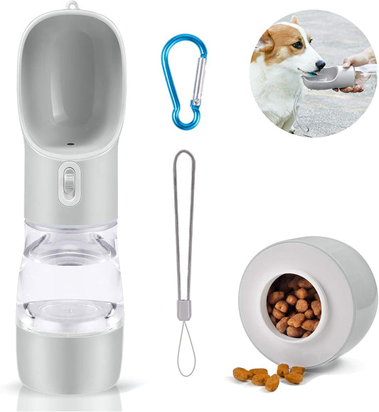 Portable Dog Water Bottle: Leak-Proof Dispenser for Hydrated Pets on the Go 